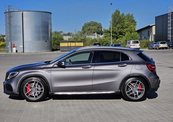 Mercedes-Benz GLA cena 129900 przebieg: 58000, rok produkcji 2018 z Kraków małe 352